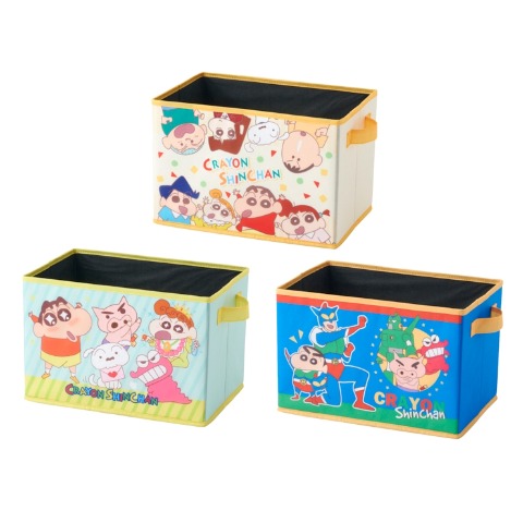 収納ボックス（3点セット・クレヨンしんちゃん）