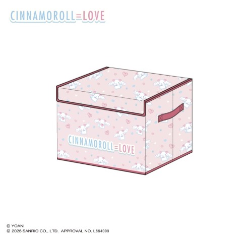 収納ボックス（シナモロール×＝LOVE）