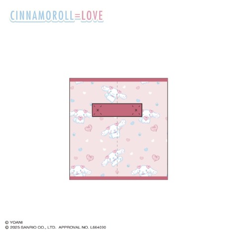 収納ボックス（シナモロール×＝LOVE）
