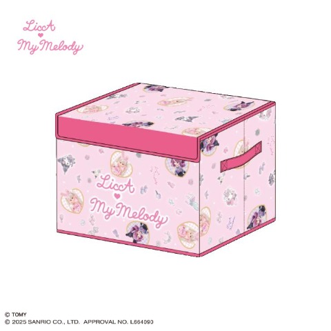 収納ボックス（リカちゃん×マイメロ クロミ）