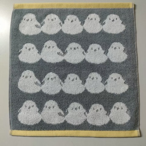 2枚組ハンドタオル（4つのこだわり・小鳥）