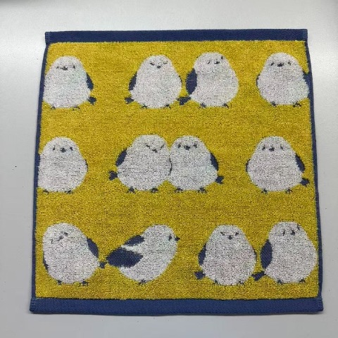 2枚組ハンドタオル（4つのこだわり・小鳥）