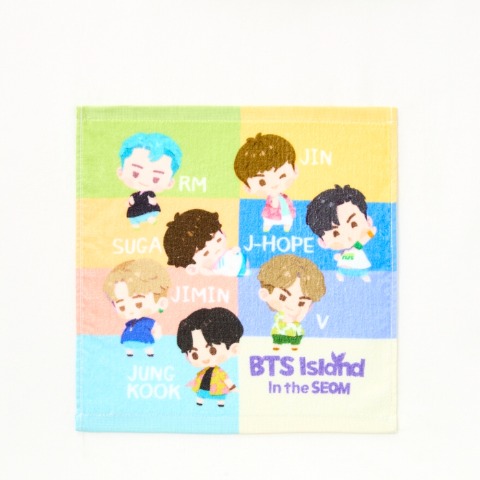 ハンドタオル（2枚組・BTS Island:インザソム）