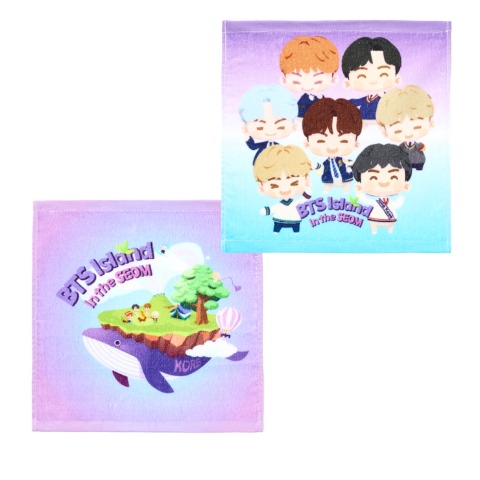 ハンドタオル（2枚組・BTS Island:インザソム）