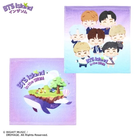 ハンドタオル（2枚組・BTS Island:インザソム）