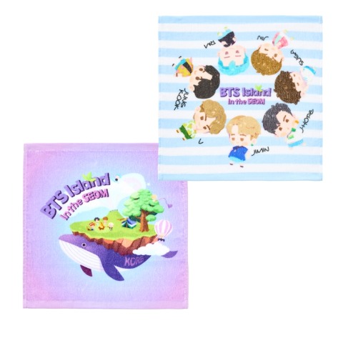 ハンドタオル（2枚組・BTS Island:インザソム）