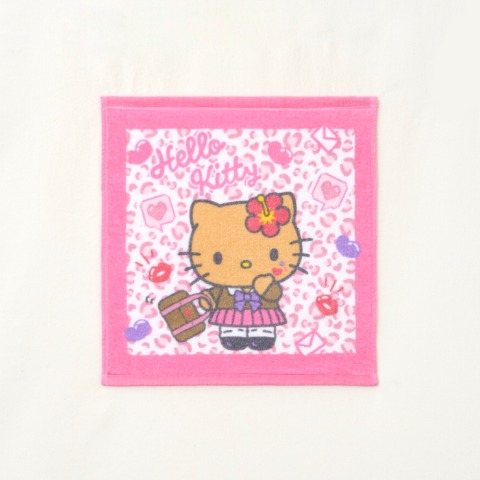 ハンドタオル（同柄2枚組・ハローキティ）