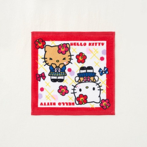 ハンドタオル（同柄2枚組・ハローキティ）