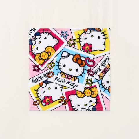 ハンドタオル（同柄2枚組・ハローキティ）