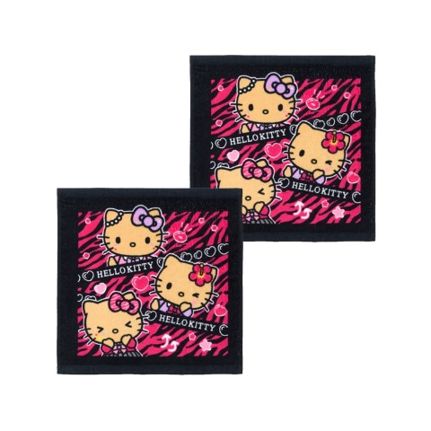 ハンドタオル（同柄2枚組・ハローキティ）