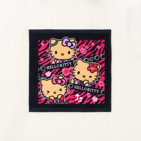 ハンドタオル（同柄2枚組・ハローキティ）