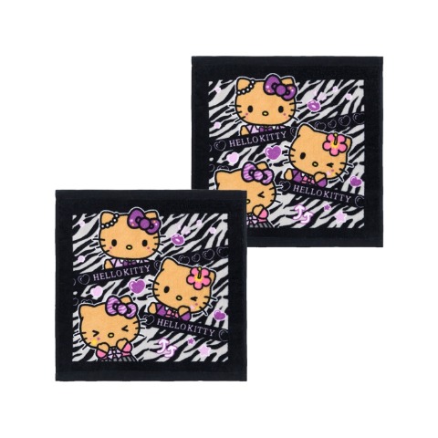 ハンドタオル（同柄2枚組・ハローキティ）