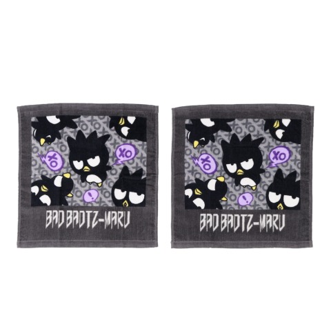 ハンドタオル（2枚組・バッドばつ丸）