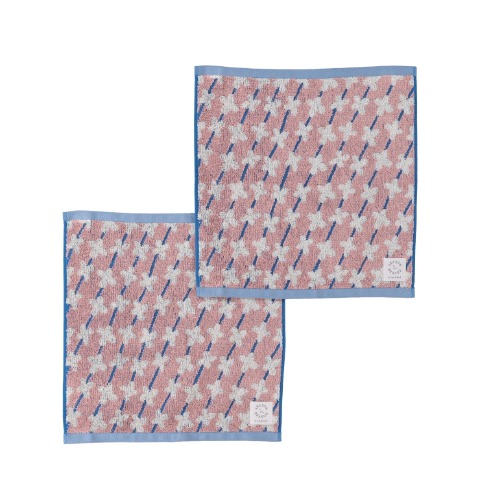 2枚組ハンドタオル（SEASON REASON) 小花柄