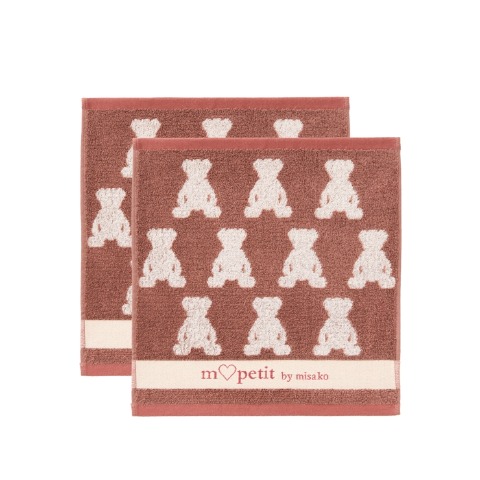 ハンドタオル（同柄2枚組・青木美沙子）