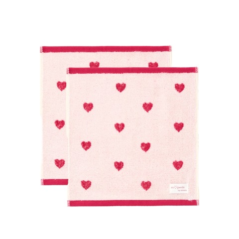 ハンドタオル（同柄2枚組・青木美沙子）