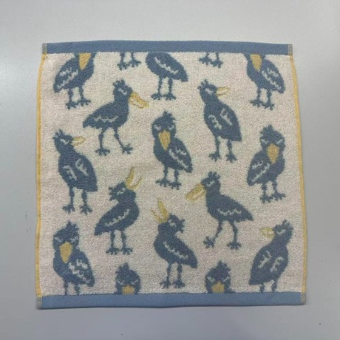 2枚組ハンドタオル（4つのこだわり・ハシビロコウ）