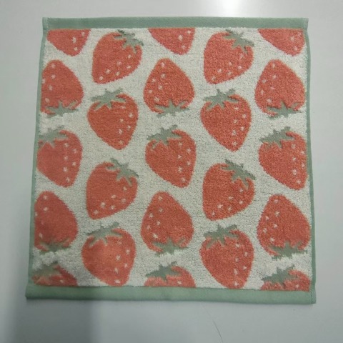 2枚組ハンドタオル（4つのこだわり・いちご）