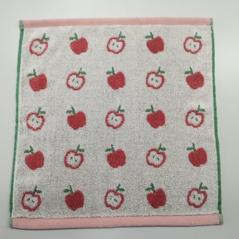 2枚組ハンドタオル（4つのこだわり・りんご）