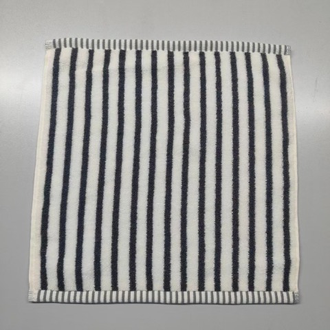 2枚組ハンドタオル（4つのこだわり・ストライプ）