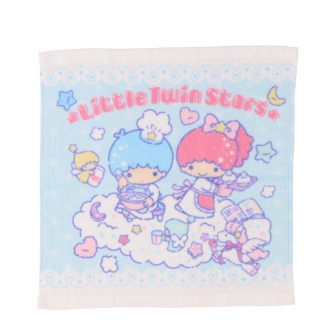 ハンドタオル（同柄2枚組・リトルツインスターズ）