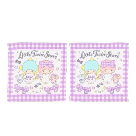 ハンドタオル（同柄2枚組・リトルツインスターズ）