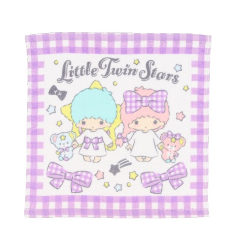ハンドタオル（同柄2枚組・リトルツインスターズ）