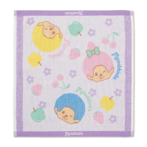 ハンドタオル（同柄2枚組・モンチッチ）
