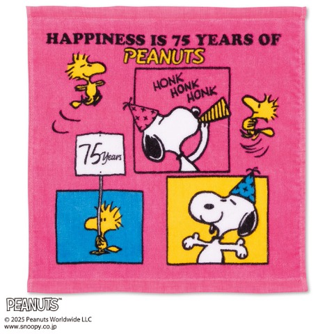 ハンドタオル（2枚組・PEANUTS）