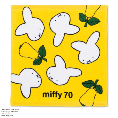 ハンドタオル（同柄2枚組・ミッフィー）