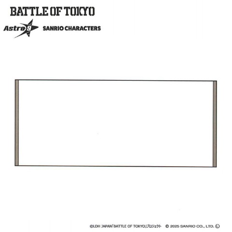 フェイスタオル（BATTLE OF TOKYO astro9×SANRIO CHARACTERS）