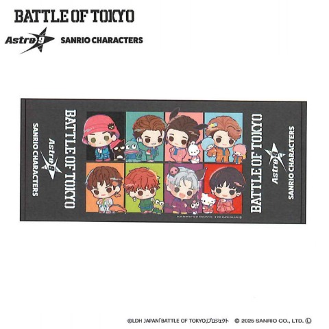 フェイスタオル（BATTLE OF TOKYO astro9×SANRIO CHARACTERS）