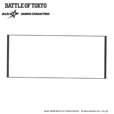 フェイスタオル（BATTLE OF TOKYO astro9×SANRIO CHARACTERS）