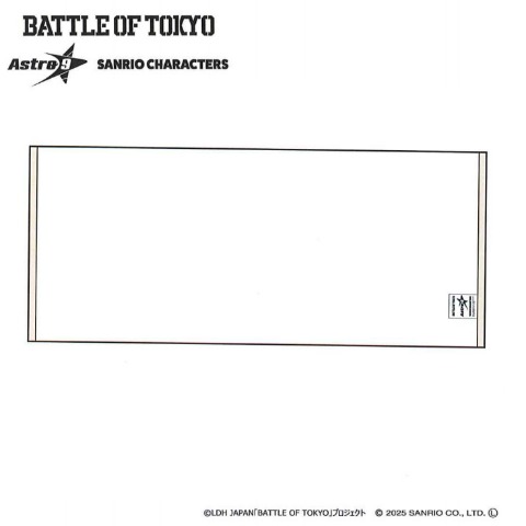フェイスタオル（BATTLE OF TOKYO astro9×SANRIO CHARACTERS）