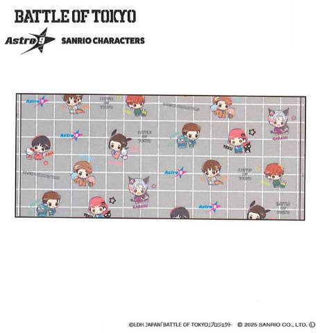 フェイスタオル（BATTLE OF TOKYO astro9×SANRIO CHARACTERS）