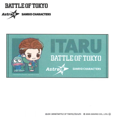 フェイスタオル（BATTLE OF TOKYO astro9×SANRIO CHARACTERS）