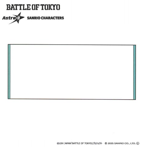 フェイスタオル（BATTLE OF TOKYO astro9×SANRIO CHARACTERS）