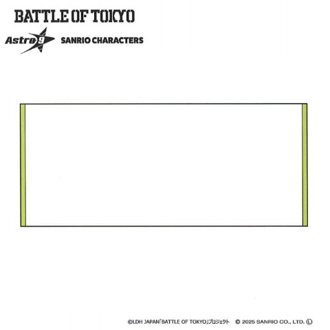 フェイスタオル（BATTLE OF TOKYO astro9×SANRIO CHARACTERS）