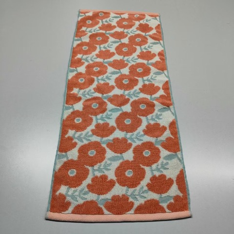 2枚組フェイスタオル（4つのこだわり・花）