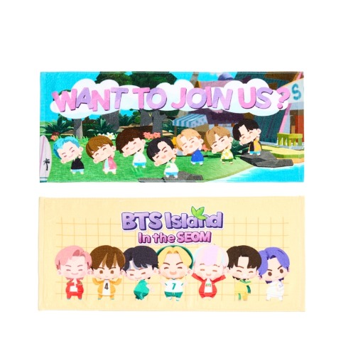 フェイスタオル（2枚組・BTS Island:インザソム）