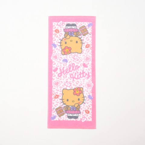 フェイスタオル（同柄2枚組・ハローキティ）
