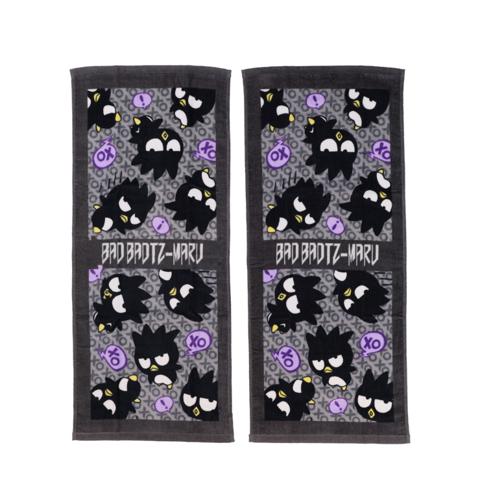 フェイスタオル（2枚組・バッドばつ丸）