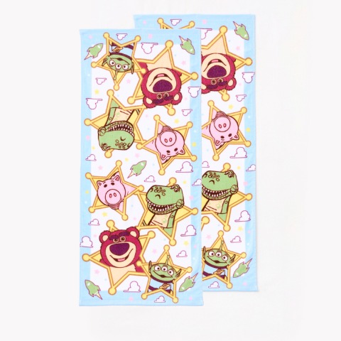 フェイスタオル（同柄2枚組　トイ・ストーリー）