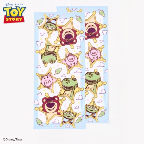 フェイスタオル（同柄2枚組　トイ・ストーリー）