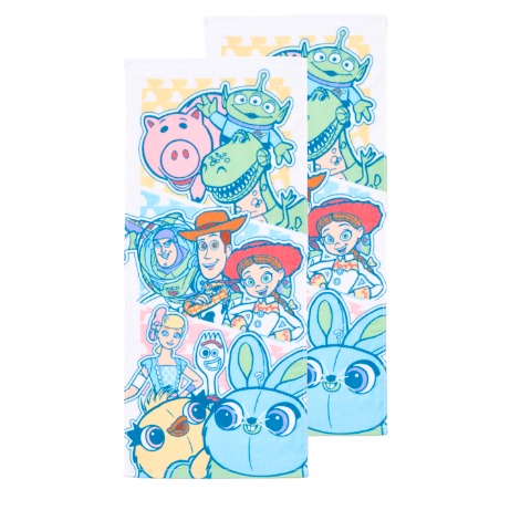 フェイスタオル（同柄2枚組　トイ・ストーリー）