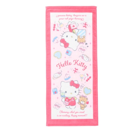 フェイスタオル（5枚組・ハローキティ）
