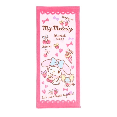 フェイスタオル（5枚組・マイメロディ）