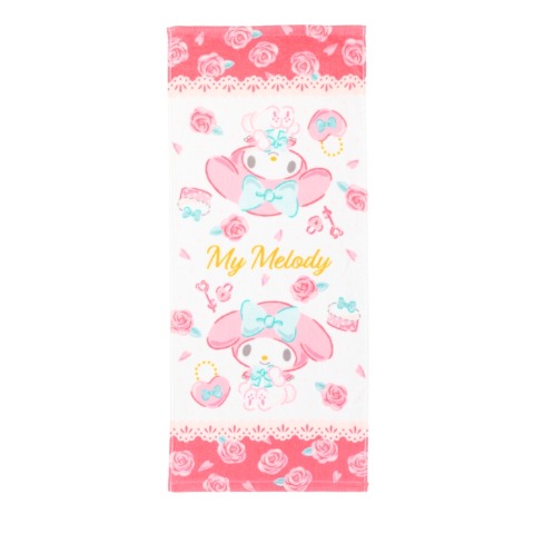 フェイスタオル（5枚組・マイメロディ）