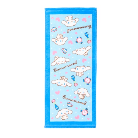 フェイスタオル（5枚組・シナモロール）