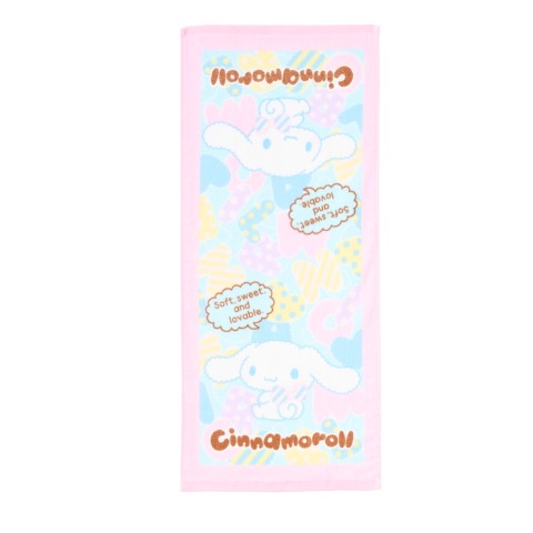 フェイスタオル（5枚組・シナモロール）